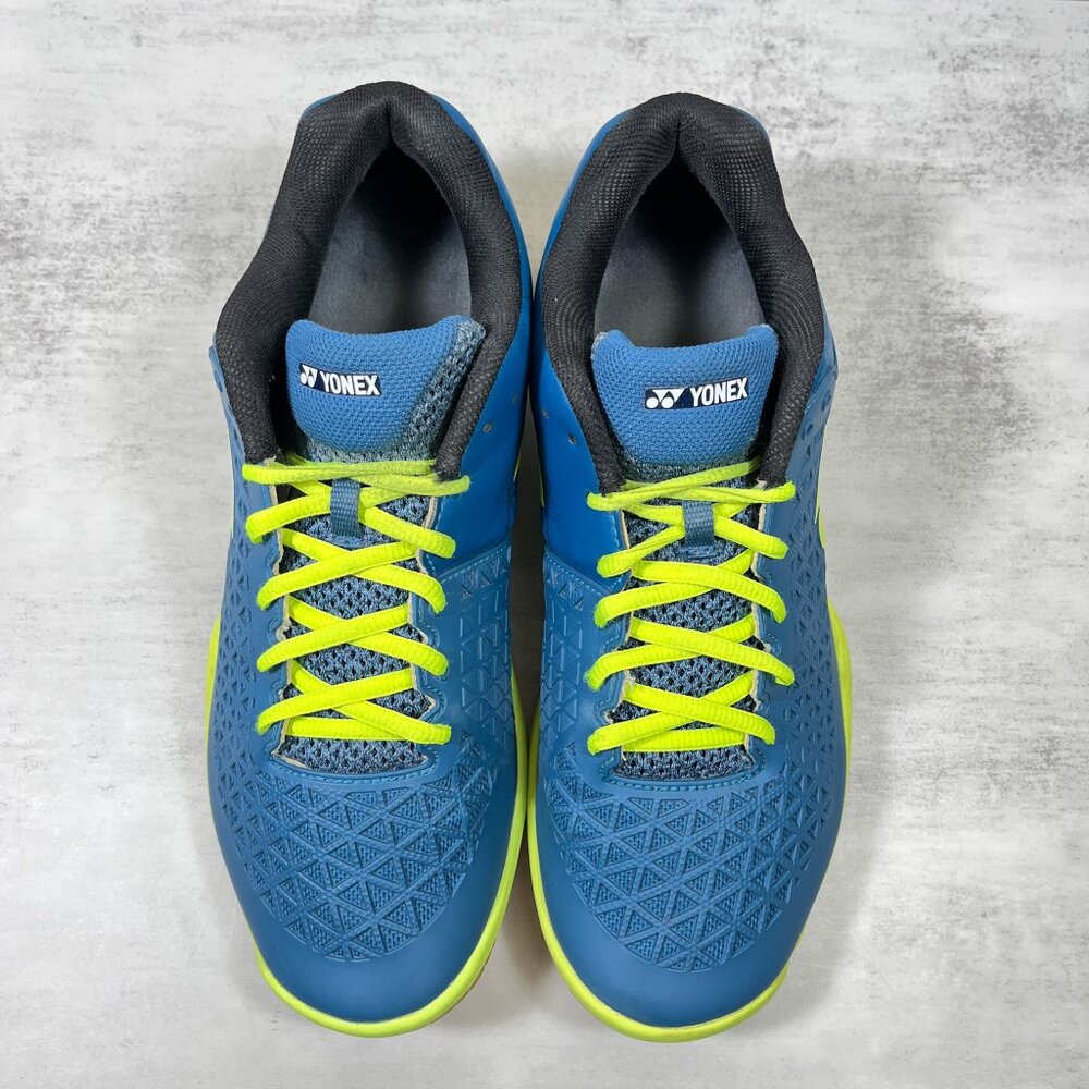 Yonex Eclipsion X Power Cushion Badminton Shoes - Men's Size 10 - Blue Green - Picture 7 of 10